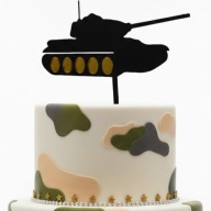 topper na tort dekoracja urodziny personalizacja CZOŁG!!!
