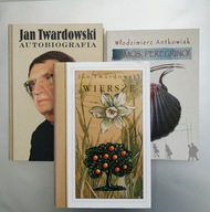 JAN TWARDOWSKI AUTOBIOGRAFIA TOM I, WIERSZE, VAMOS PEREGRINO 3 książki