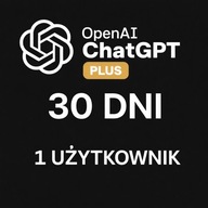 CHAT GPT PLUS |GPT-5.2 | ChatGpt 1 MIESIĘCE | 1 UŻYTKOWNIK | Chat Gpt 30DNI