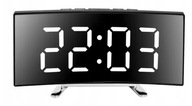 ZEGAR CYFROWY ZEGAREK ELEKTRONICZNY CYFROWY TEMPERATURA GODZINA BUDZIK LCD