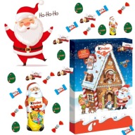 KALENDARZ ADWENTOWY FERRERO KINDER 2025 MIX SŁODYCZY 151G ŚWIĘTA DOMEK