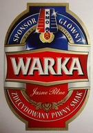 ŻUŻEL KMO OSTRÓW WIELKOPOLSKI - ETYKIETA NA PIWO - BROWAR WARKA