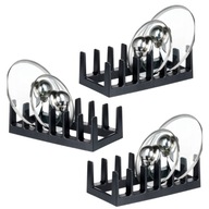 3x STOJAK KUCHENNY NA POKRYWKI TALERZE ORGANIZER KUCHENNY DO SZAFKI SZAFY