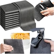 Magiczne ściereczki, do mycia szyb okien luster 30x30cm bez smug - 8 sztuk