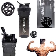 SZEJKER SHAKER SZCZELNY SOLIDNY BIAŁKO - GymBeam 1000 ml czarny