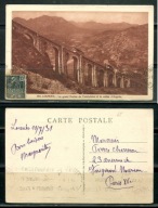 K23464)Francja: Lourdes, Le Grand Viaduc + Vallee D` Angeles, wyslany 1931