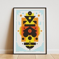 Plakat A3 29,7x42 cm Ethnic plakaty na ścianę do pokoju salonu sypialni