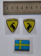 Naklejka wypukła 3D Szalony Łoś Volvo