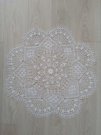 Serweta serwetka obrus biała 78cm