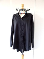 RIVABELLA CZARNA ASYMETRYCZNA KOSZULA L/XL