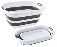 KOSZ NA PRANIE SKŁADANY MISKA SKŁADANA SILIKONOWA WANIENKA NA BIELIZNĘ DUŻY