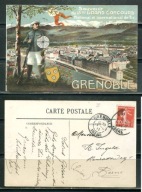 K23336)Francja: Grenoble, So. du 18. Gr. Conc. nat. + int. de Tir., w. 1911