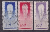 1933 ZSRR Lot do stratosfery Gieorgij Prokopiew Mi 453-55
