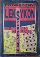 Podręczny leksykon szaradzisty MARON Henryk