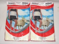 PAS ROZGRZEWAJĄCY NA NERKI I PLECY OWCZY