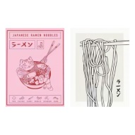 Plakat „Minimalist Ramen” - Kuchnia w Japońskim Stylu