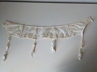 Śliczny pas do pończoch M&S 07336 UK 14 EUR 42 IVORY