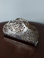 Serwetnik ażurowy na nóżkach