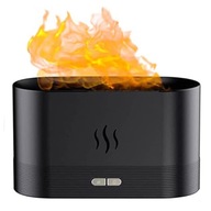 Nawilżacz Dyfuzor do Olejków Eterycznych Aromaterapii Kominek Czarny