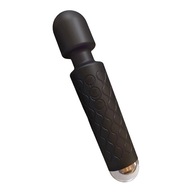 Duży Wibrator Wysokiej Jakości Masażer Łechtaczki Ładowany USB Czarny