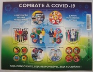 Brazylia - Mi B 201 - Walka z pandemią