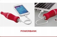 Coca cola powerbank butelka