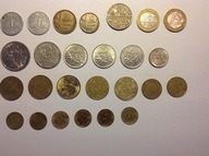 Francja 26 monet z lat 1942-2000