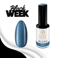 Lakier hybrydowy Black Week Friday no 513 Boska Nails 6 ml / niebieski