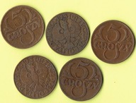 POLSKA 5 groszy 1931 r.