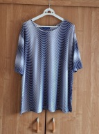 RUBY plus size extra kobieca bluzka ciekawy wzór 48/50