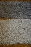 DYWAN, DŁUGI WŁOS , 2 SZTUKI W KOLORACH : SZARY I BIAŁY