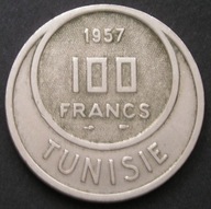 Tunezja 100 franków 1957