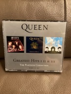 3CD - QUEEN - 'GREATEST HITS I II & III' THE PLATINUM COLLECTION