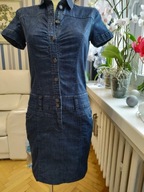Sukienka szmizjerka jeans Tom Tailor r. 36/S