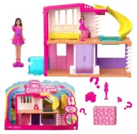 Zestaw MINI BARBIE LAND Mini Domek dla Lalek + Mini Lalka Akcesoria