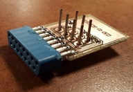 Pegasus adapter joystick pistolet 7pin->Famicom