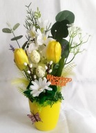 Stroik Dekoracja stołu Wielkanoc Wesołego Alleluja