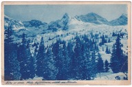 TATRY Hala Gąsienicowa Kościelec 1931r. obieg do Płock stemple dopłaty