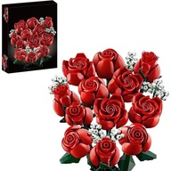 Zestaw klocków – Duży bukiet róż