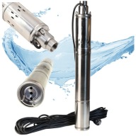 POMPA GŁĘBINOWA 3" DEEP 1800 l/h DO STUDNI WODY PODLEWANIA WYDAJNA ŚRUBOWA