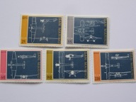 San Marino - rysunki konstrukcyjne samolotów - Mi. 1041-45 **