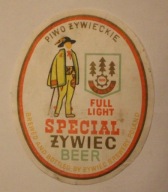 ETYKIETA - ŻYWIEC - PIWO ŻYWIECKIE - SPECIAL ŻYWIEC BEER - FULL LIGHT