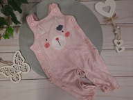 Crafted świetne ogrodniczki 62-68cm 3-6mies