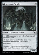 Karta Magic: The Gathering Gravestone Strider MKM