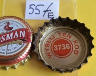 Kapsel z piwa Bosman Szczecin