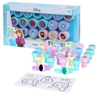 PIECZĄTKI MOTYWUJĄCE Stemple x26 Samotuszujące z Kolorowankami KRAINA LODU