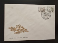 Polski drzeworyt ludowy XVI w. - FDC ze znaczkami Fi 2390 i Fi 2391