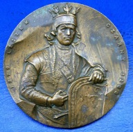 MEDAL BRAZ POCZET KROLOW POLSKI