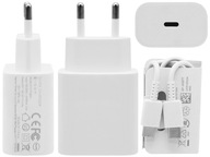 ZESTAW | SZYBKA ŁADOWARKA SIECIOWA USB TYPE-C + KABEL TYPE C | PD20W 3000mA