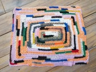 PRACA RĘCZNA SZYDEŁKO DEKORACYJNA POSZEWKA NA PODUSZKĘ 38 x 46 nr.3